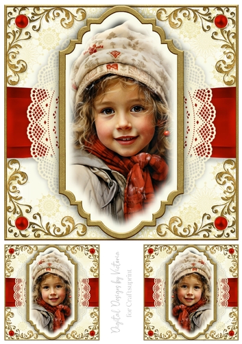 A Child at Christmas Toppers No.3