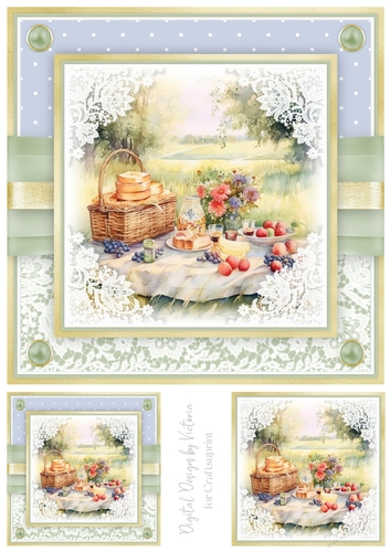A Summer Picnic Toppers No.1