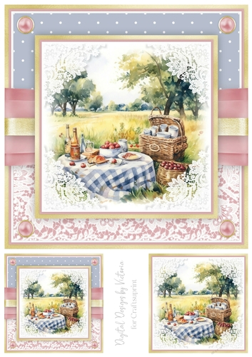 A Summer Picnic Toppers No.2