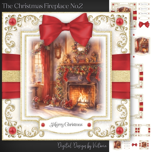 The Christmas Fireplace No.2