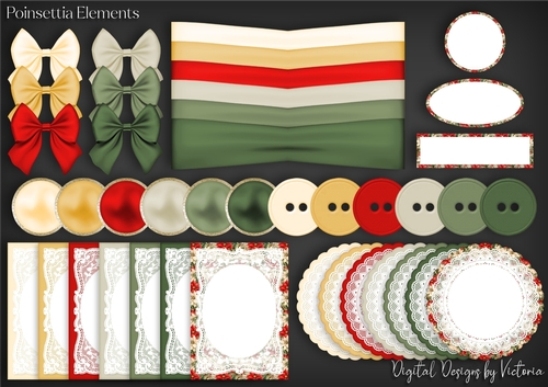Poinsettia Elements