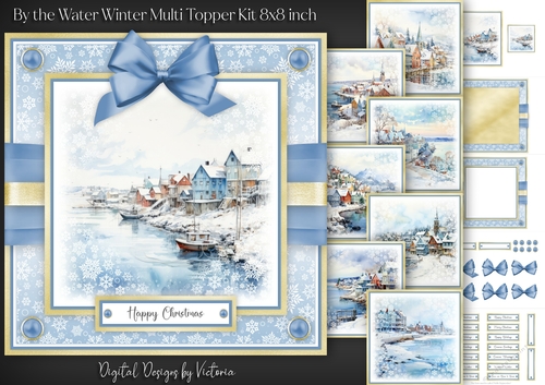 By the Water Winter Multi Topper Kit 8x8 inch