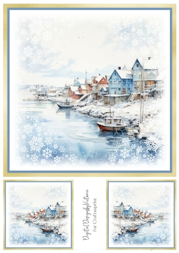 By the Water Winter Toppers No.1