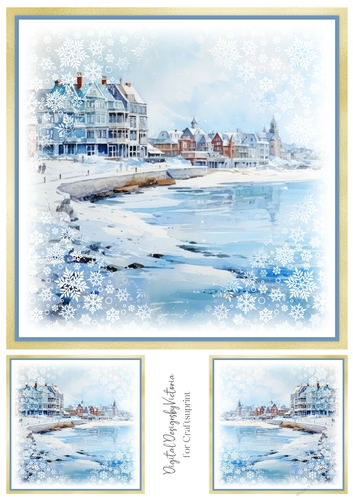 By the Water Winter Toppers No.8