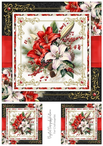 Winter Bouquet Drama Toppers No.1