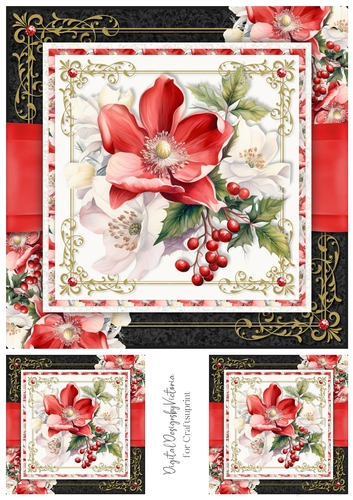 Winter Bouquet Drama Toppers No.2
