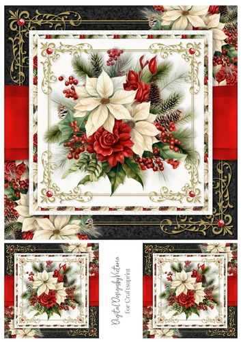 Winter Bouquet Drama Toppers No.3