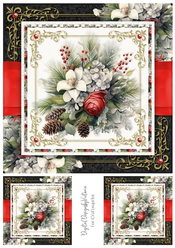 Winter Bouquet Drama Toppers No.7