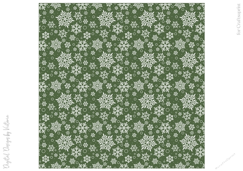 Poinsettia 8x8 inch No.22