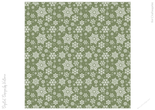 Poinsettia 8x8 inch No.21
