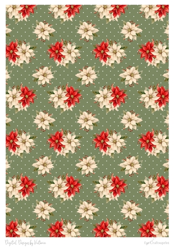 Poinsettia Paper No.5