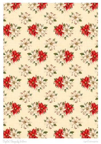 Poinsettia Paper No.7