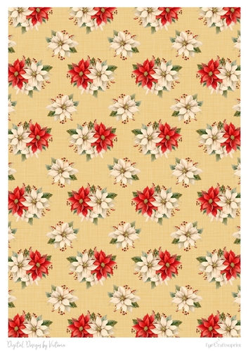 Poinsettia Paper No.8
