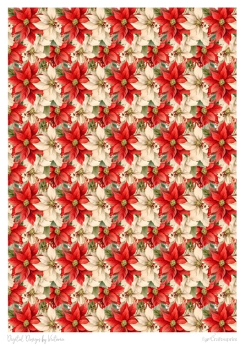 Poinsettia Paper No.14