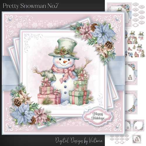 Pretty Snowman No.7
