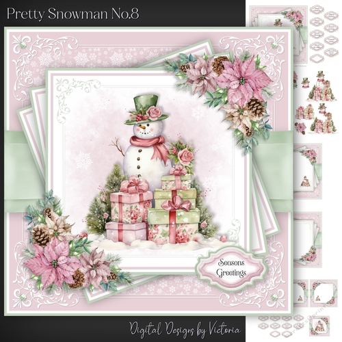 Pretty Snowman No.8