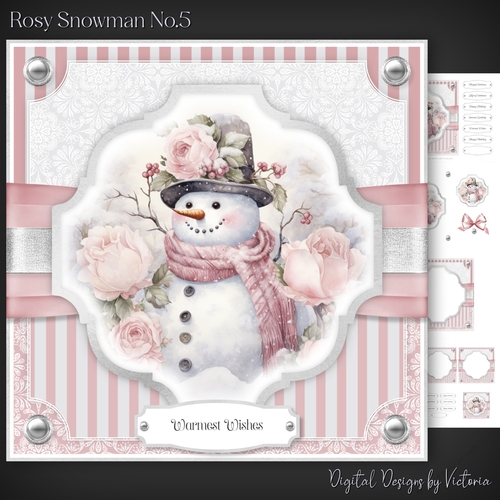 Rosy Snowman No.5