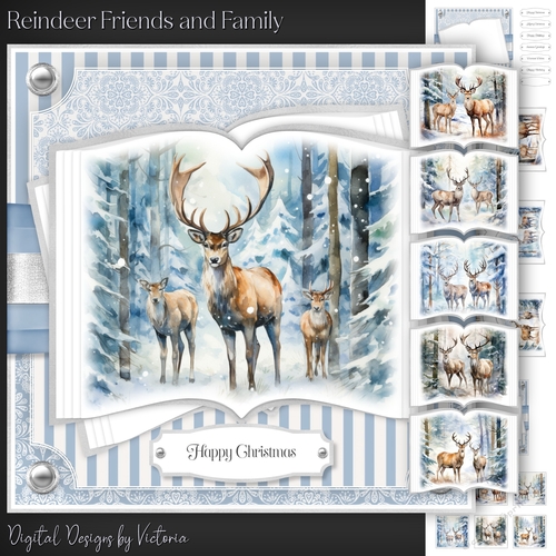 Reindeer Friends and Family