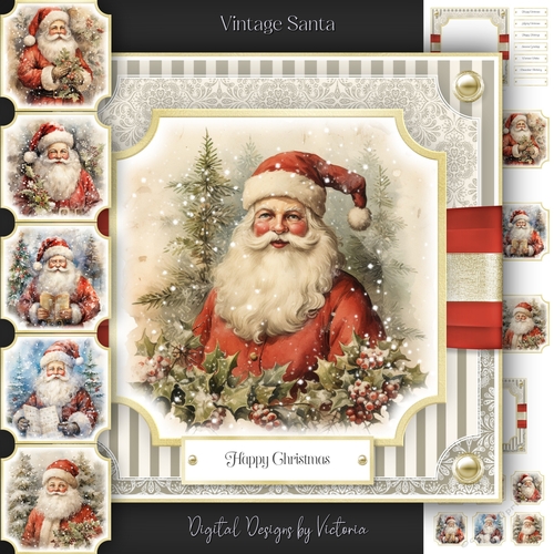 Vintage Santa