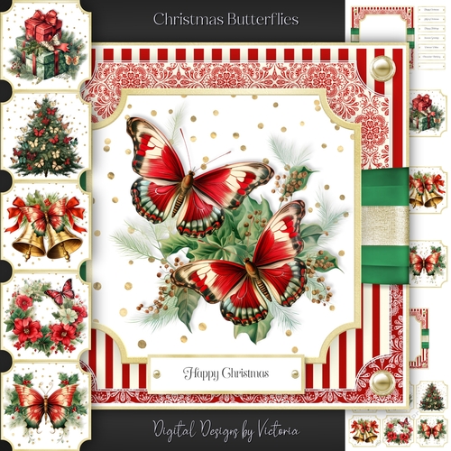 Christmas Butterflies