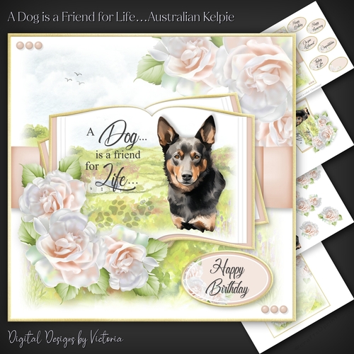 A Dog is a friend for Life...Australian Keplie