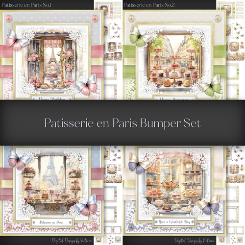 Patisserie en Paris Bumper Set