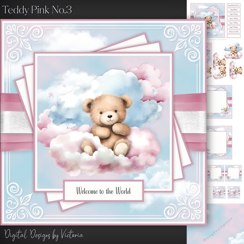Teddy Pink No.3
