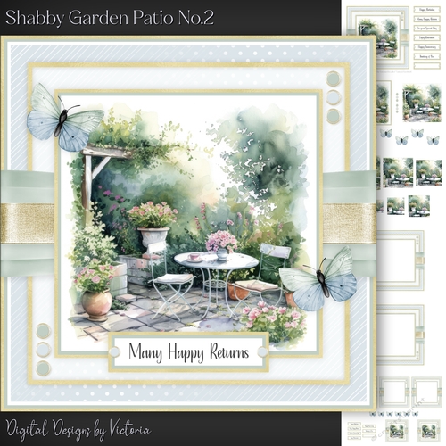Shabby Garden Patio No.2