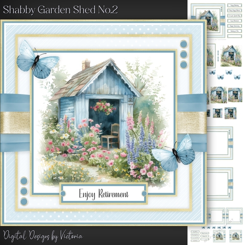 Shabby Garden Shed No.2