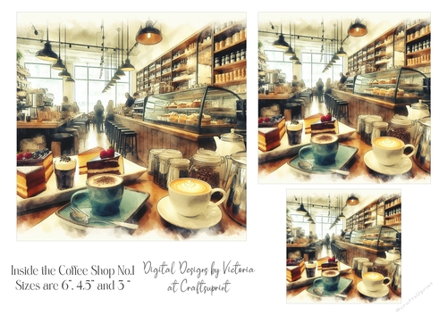 Inside the Coffee Shop No.1