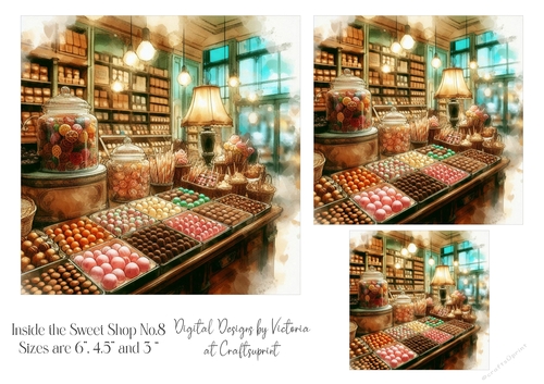 Inside the Sweet Shop No.8