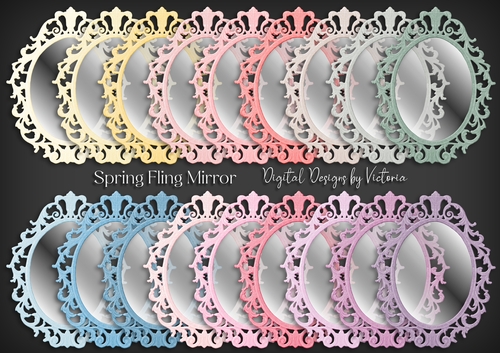 Spring Fling Mirror