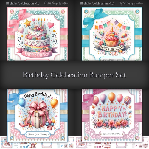 Birthday Celebration Bumper Set