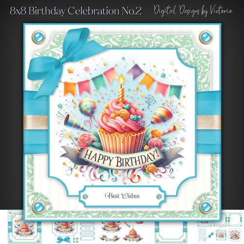 8x8 Birthday Celebration No.2