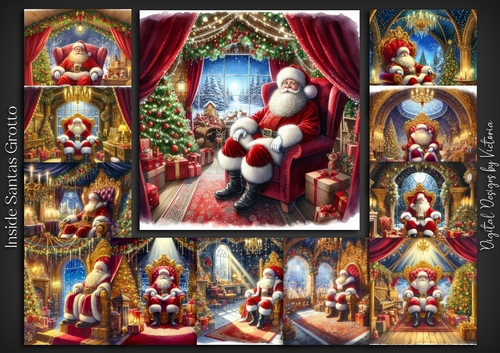 Inside Santas Grotto