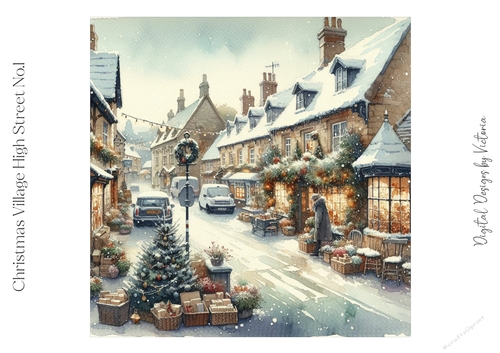 Christmas Village High Street No.1