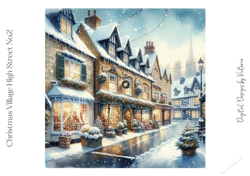 Christmas Village High Street No.2