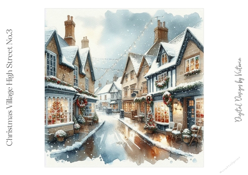 Christmas Village High Street No.3