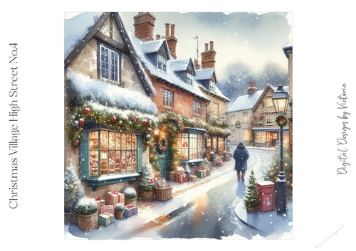 Christmas Village High Street No.4