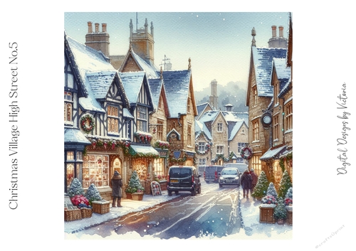Christmas Village High Street No.5