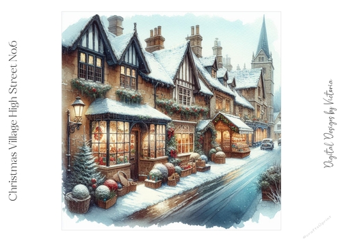 Christmas Village High Street No.6
