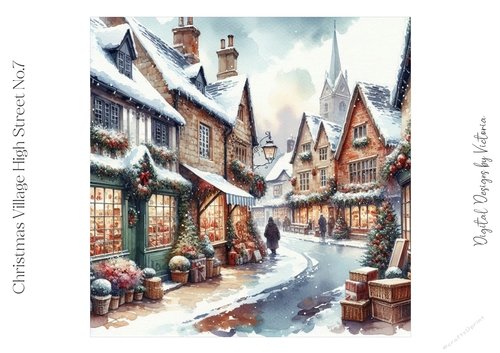 Christmas Village High Street No.7