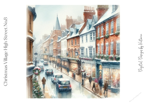 Christmas Village High Street No.8