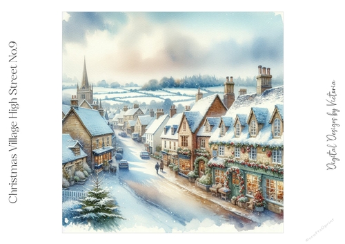 Christmas Village High Street No.9