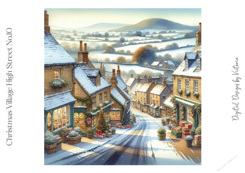 Christmas Village High Street No.10