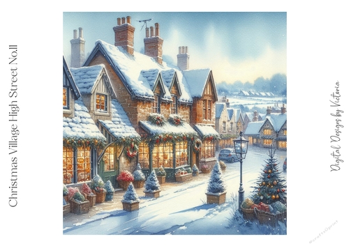 Christmas Village High Street No.11