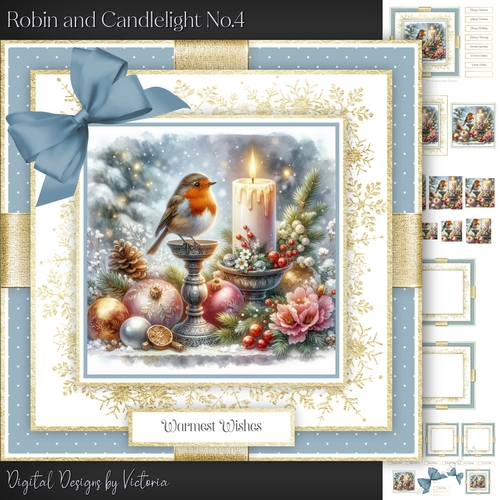 Robin and Candlelight No.4