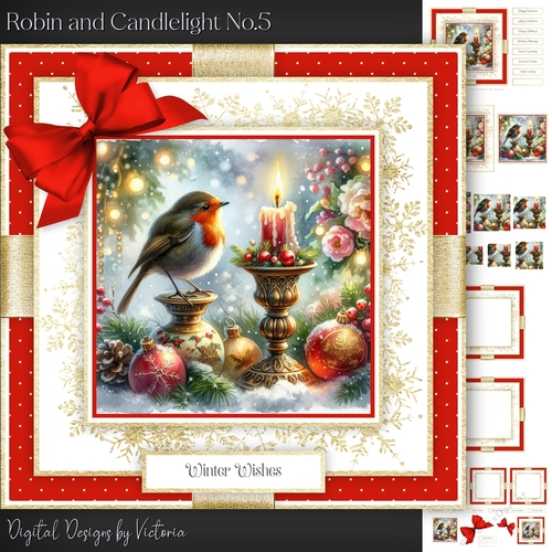 Robin and Candlelight No.5