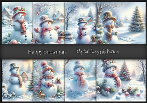 Happy Snowman