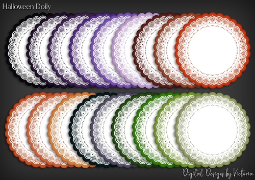 Halloween Doily
